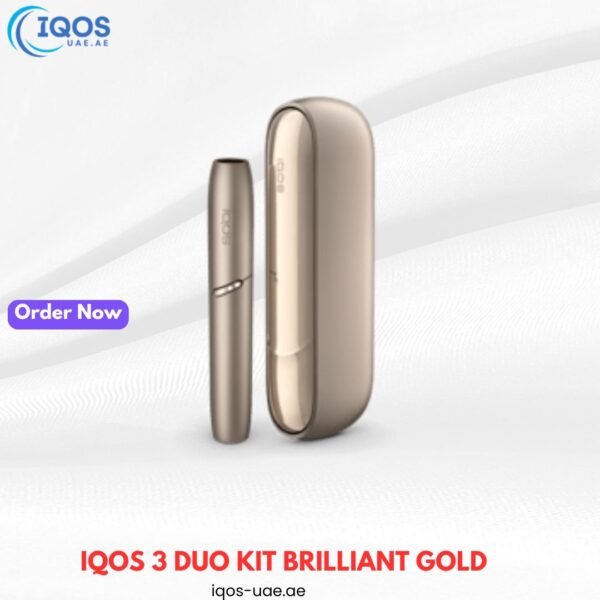 Iqos 3 Duo Kit Brilliant Gold