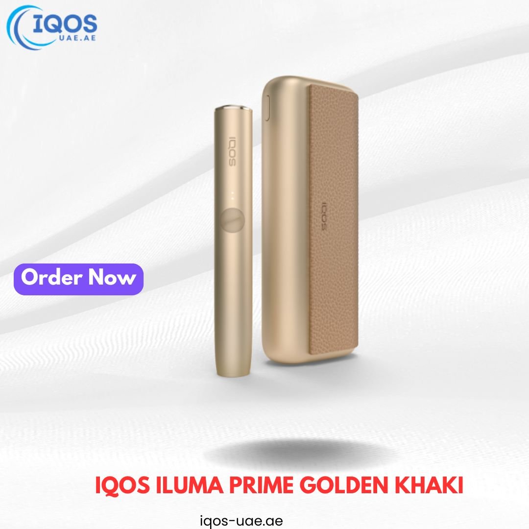 Iqos Iluma Prime Golden Khaki