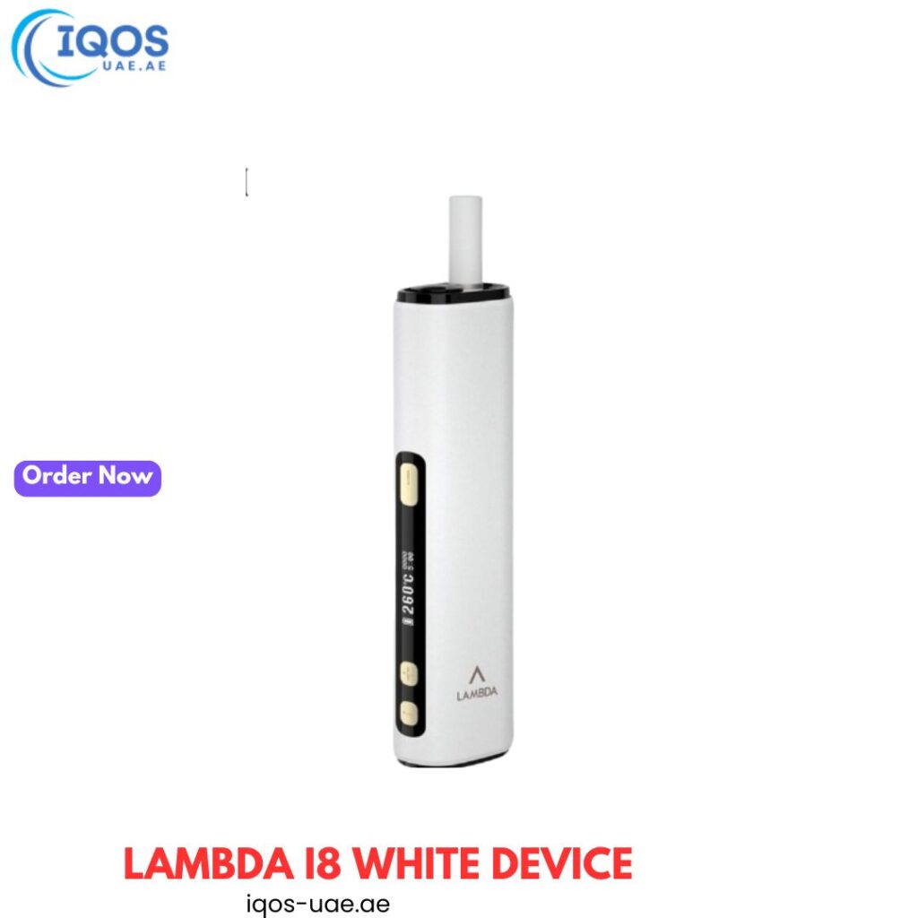 Lambda i8 White Device for Terea Heets Sticks in UAE