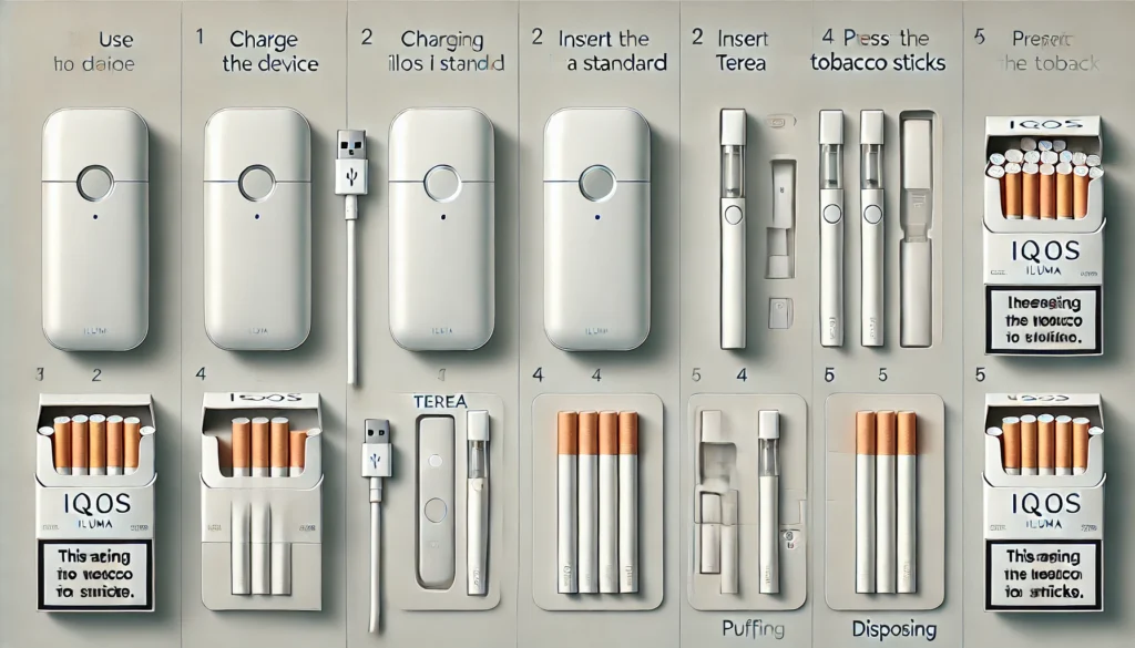 How to Use IQOS Iluma i Standard Device