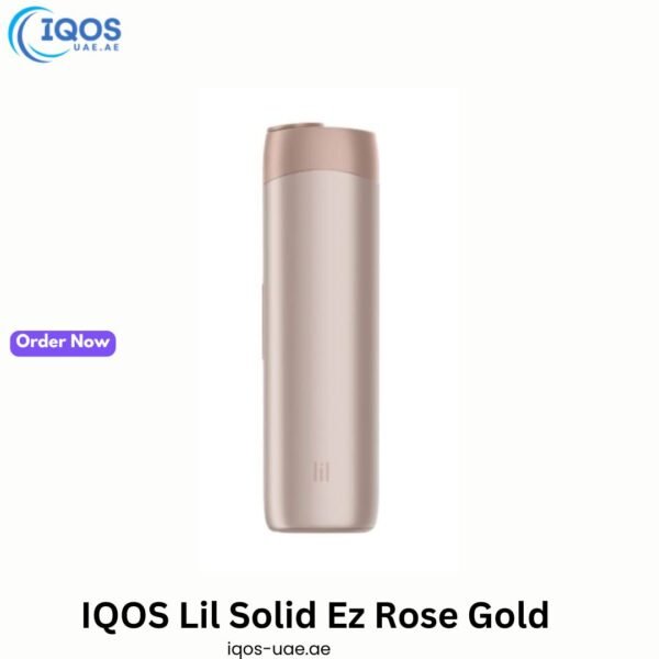 IQOS Lil Solid Ez Rose Gold dubai uae