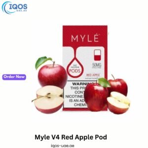 Myle V4 Red Apple Pod in Dubai UAE