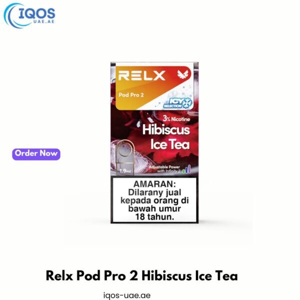Relx Pod Pro 2 Hibiscus Ice Tea dubai