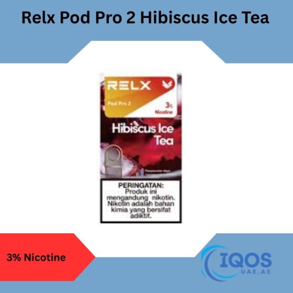 Relx Pod Pro 2 Hibiscus Ice Tea in Dubai UAE