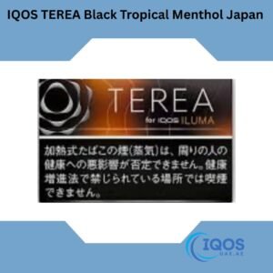 IQOS TEREA Black Tropical Menthol Japan
