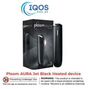 Ploom AURA Jet Black Heated Tobacco Device