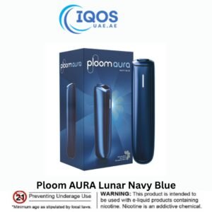 Ploom AURA Lunar Navy Blue Heated Tobacco Device