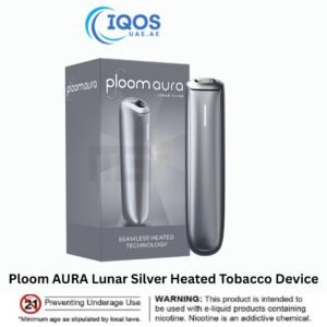 Ploom AURA Lunar Silver Heated Device