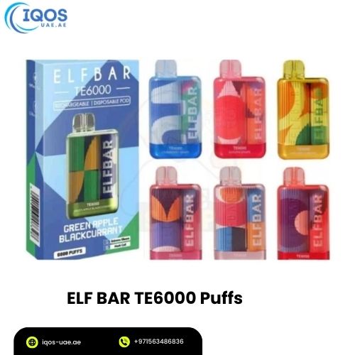 ELF BAR TE6000 Puffs Disposable Vape ELF BAR TE6000 Puffs