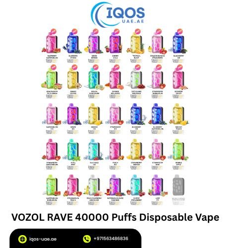 VOZOL RAVE 40000 Puffs Disposable Vapes VOZOL RAVE 40000 Puffs
