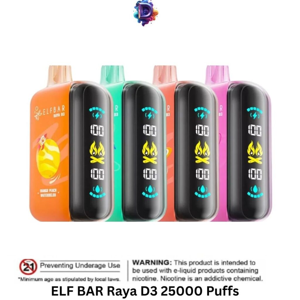 ELF BAR Raya D3 25000 Puffs Disposable Vape in UAE - iqos-uae.ae