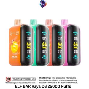 ELF BAR Raya D3 25000 Puffs Disposable Vape in UAE