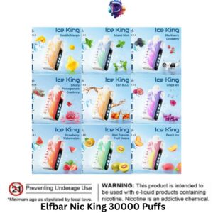 Elfbar Nic King 30000 Puffs Disposable Vape In Dubai UAE