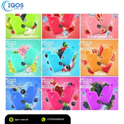 ISGO Paris 14000 Puffs Dubai ISGO Paris 14000 Puffs