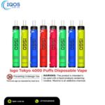 Isgo Tokyo 4000 Puffs Disposable Vape