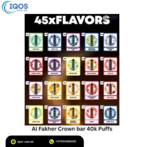 Al Fakher Crown Bar Mega Max 40K Puffs