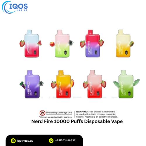 Nerd Fire 10000 Puffs Disposable Vape uae (3) Nerd Fire 10000 Puffs