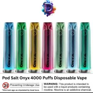 Pod Salt Onyx 4000 Puffs Disposable Vape In Dubai UAE