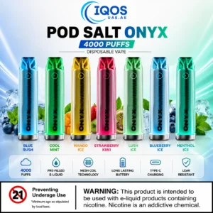 Pod Salt Onyx 4000 Puffs
