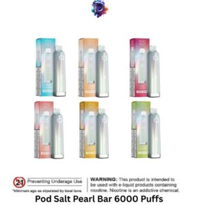 Pod Salt Pearl Bar 6000 Puffs Disposable Vape in UAE