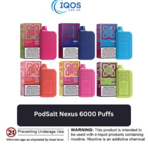 PodSalt Nexus 6000 Puffs