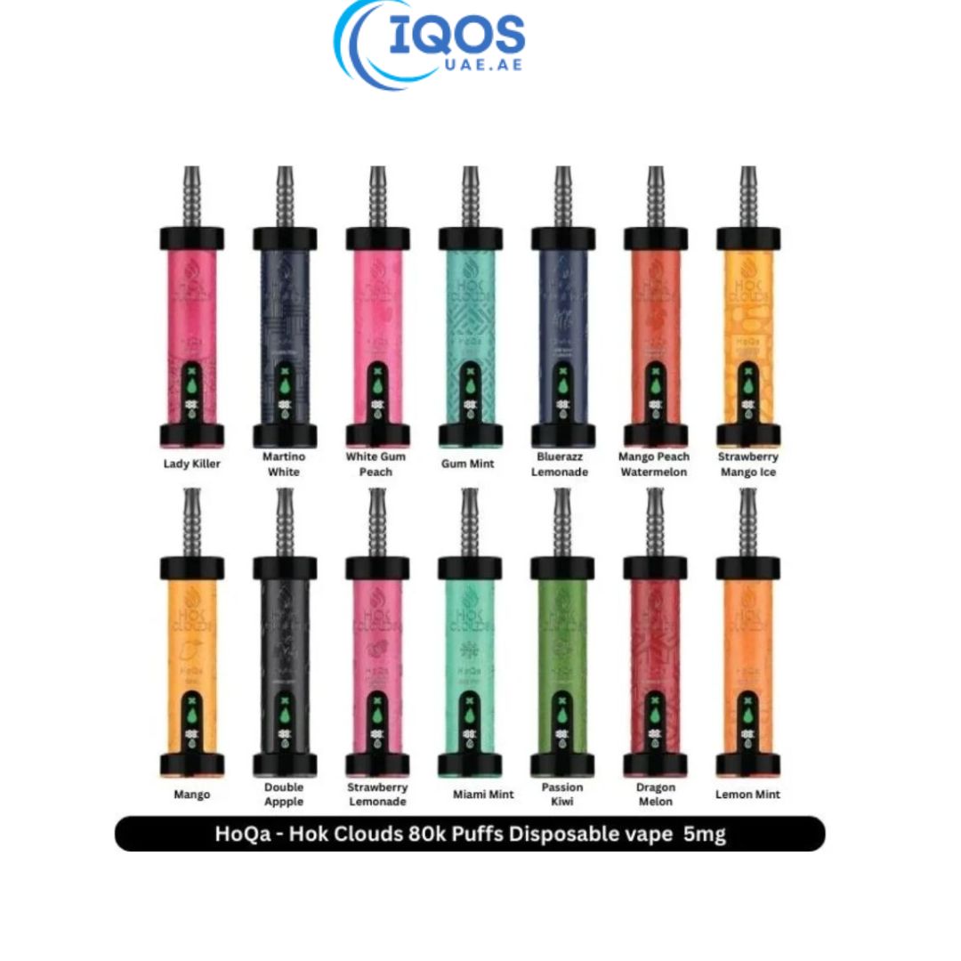 HOK Clouds HoQa 80000 Puffs in Dubai UAE HOK Clouds HoQa 80000 Puffs