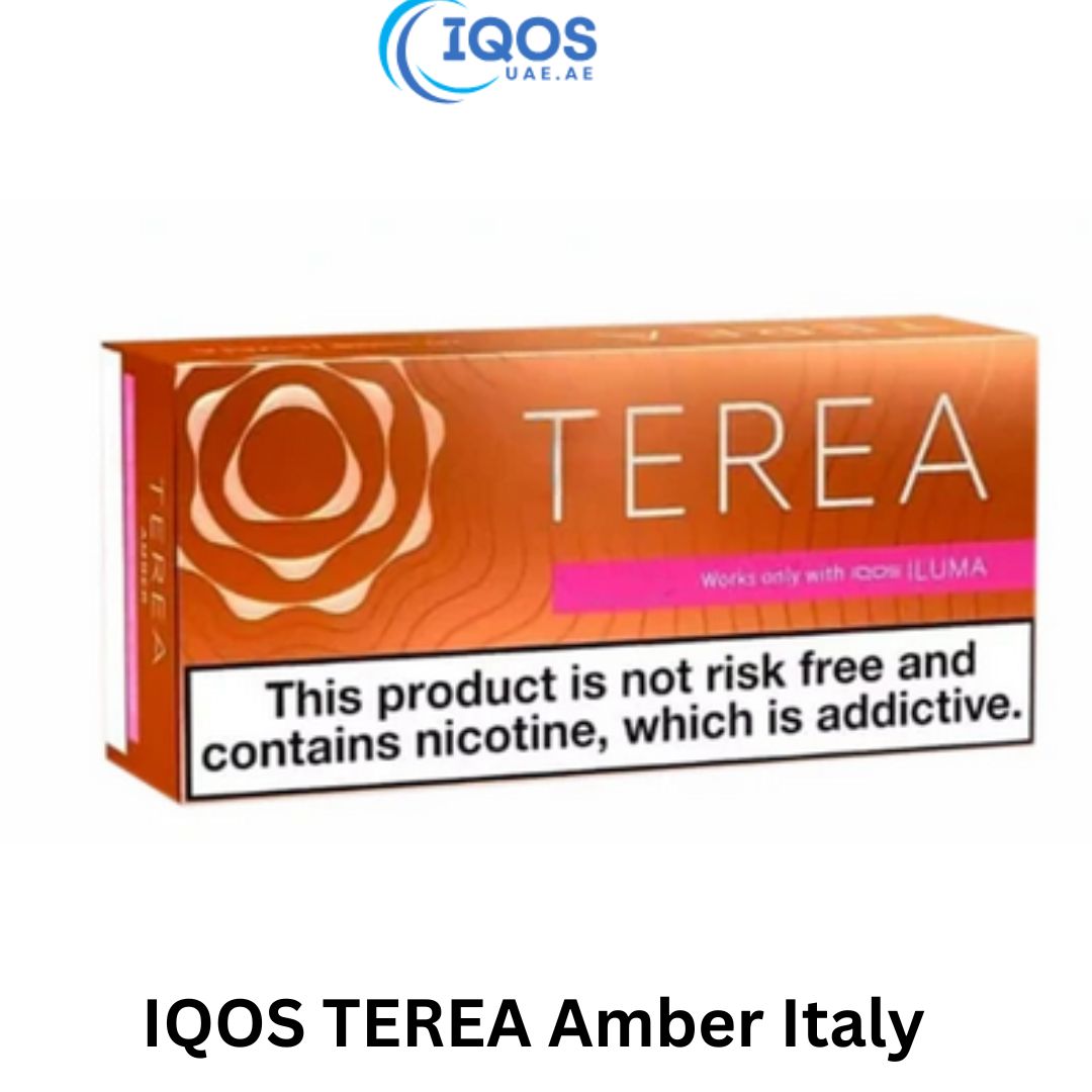IQOS TEREA Amber Italy Dubai UAE IQOS TEREA Amber Italy