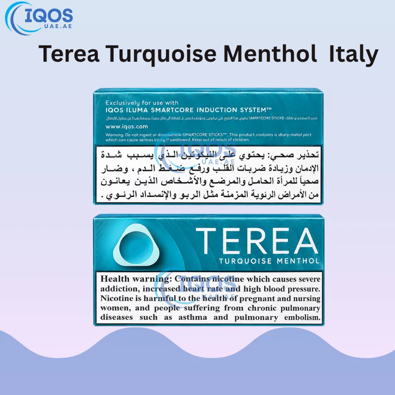 IQOS TEREA Turquoise Menthol Italy in Dubai UAE IQOS TEREA Turquoise Menthol Italy in Dubai UAE