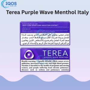 IQOS TEREA Purple Wave Menthol Italy in Dubai UAE