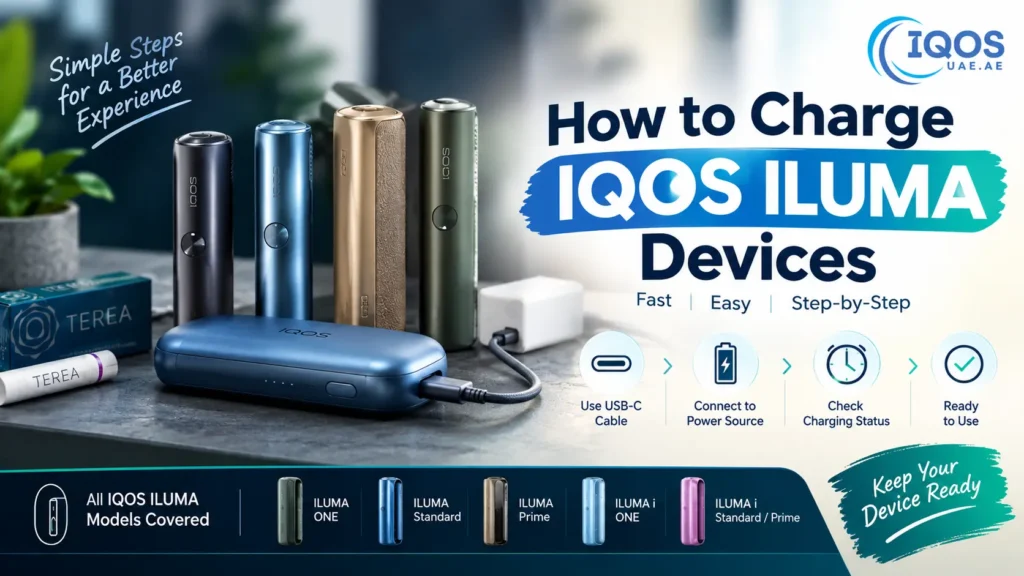 How to Charge IQOS ILUMA Devices