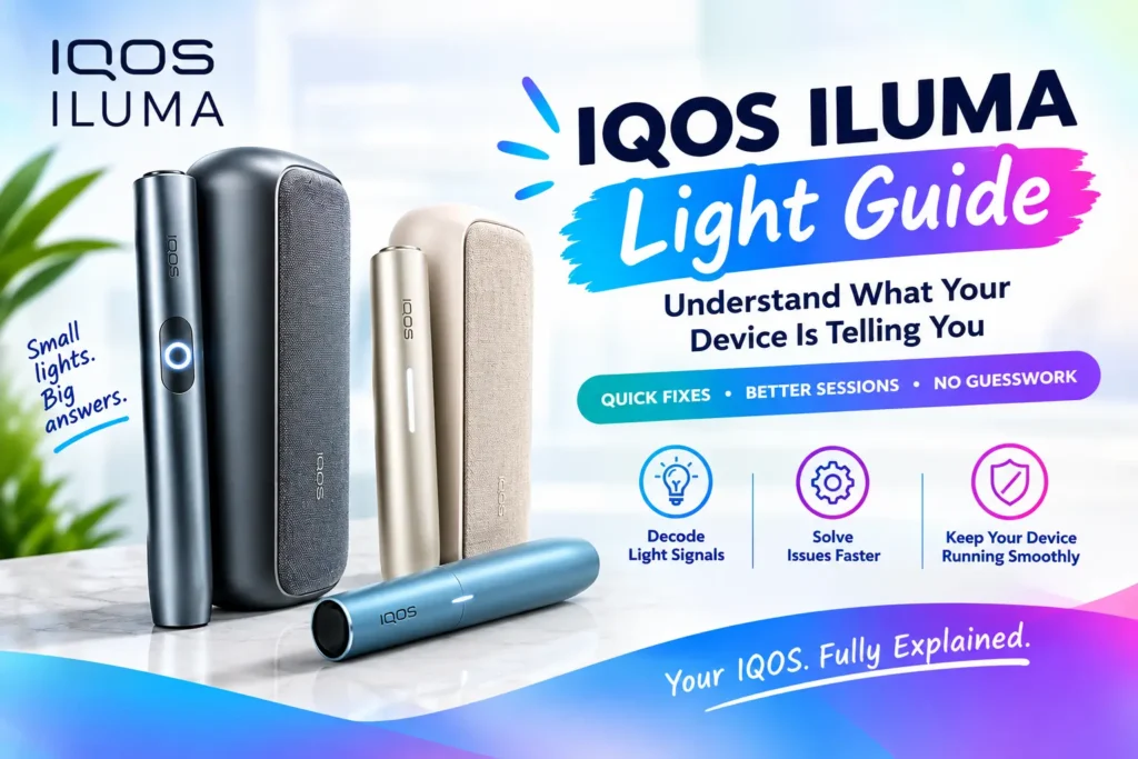 IQOS ILUMA Light Guide: What Every Color and Symbol Means